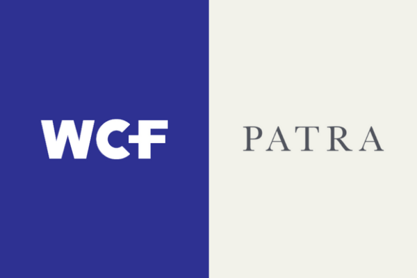 WCF logo and Patra logo